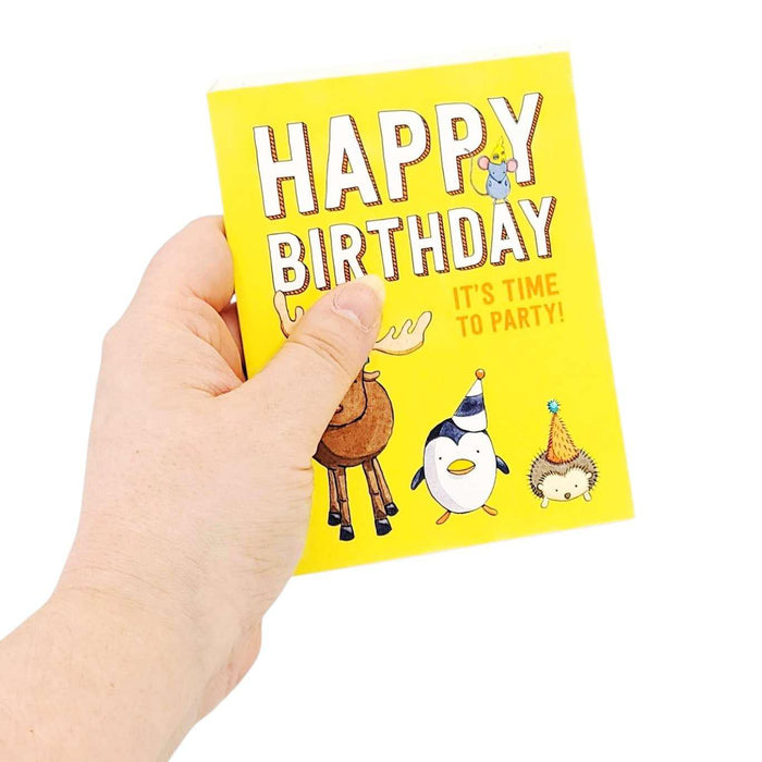Card - Birthday - Party Animals by Semi Sweet Press