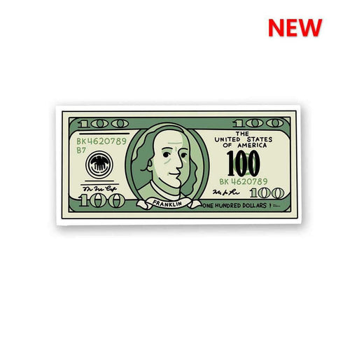 100 bucks Sticker - Stickers | STICK IT UP