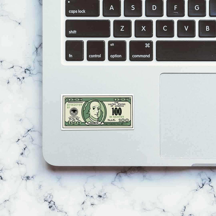 100 bucks Sticker - Stickers | STICK IT UP