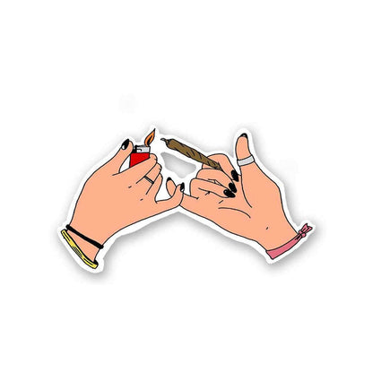 420 Friendly Sticker - Stickers | STICK IT UP