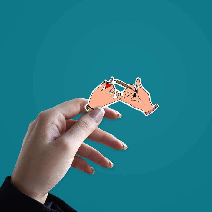 420 Friendly Sticker - Stickers | STICK IT UP