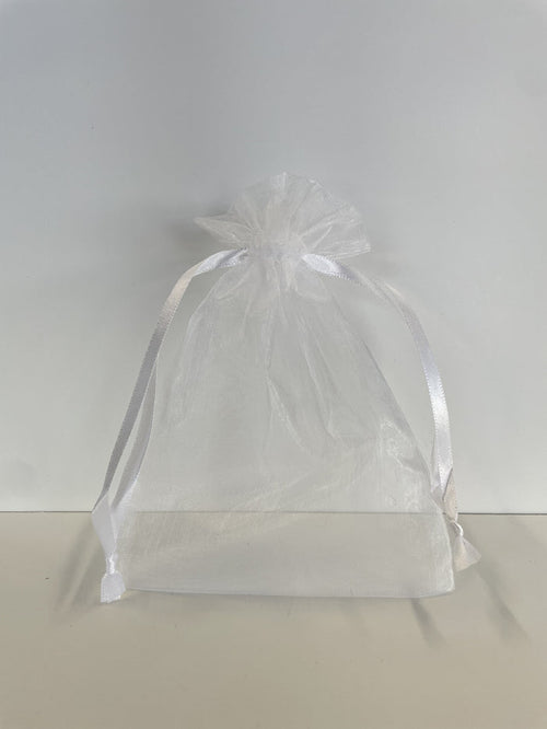 5x6.5 White Sheer Pouch
