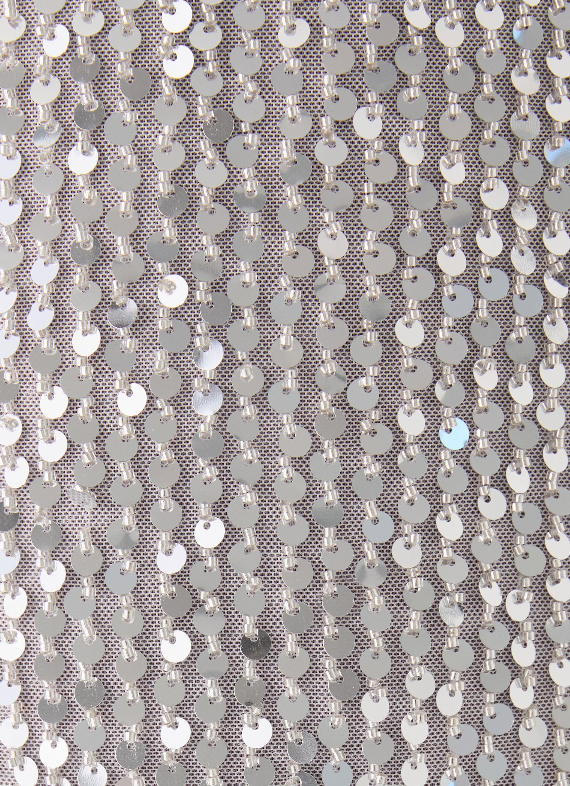 Alula Sequin Mini Dress - Silver