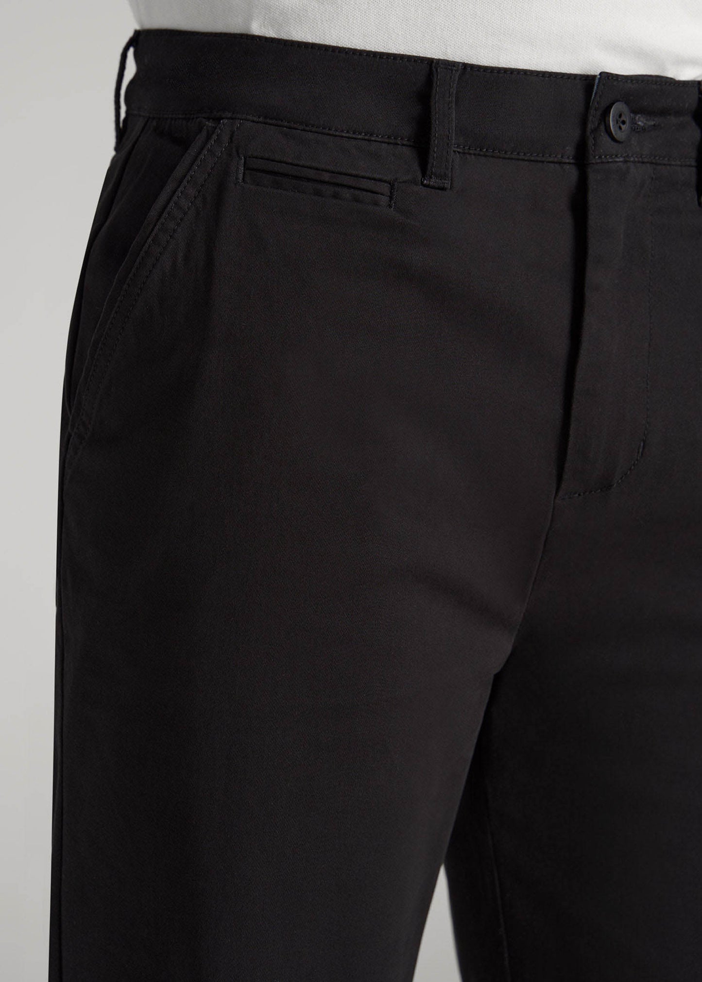 Chino Shorts for Tall Men in Black