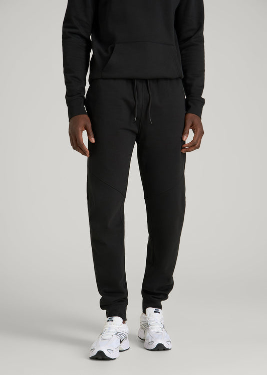 Core Motion Fleece Jogger for Tall Men in Black