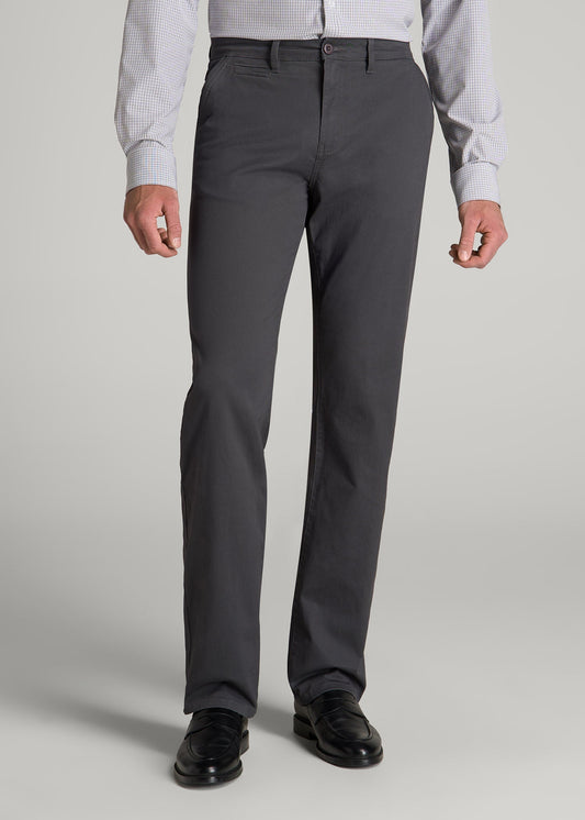 Mason RELAXED Chinos for Tall Men in Iron Grey