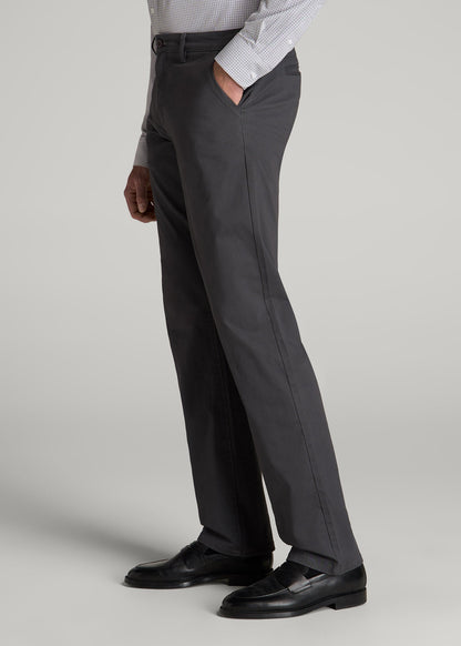 Mason RELAXED Chinos for Tall Men in Iron Grey