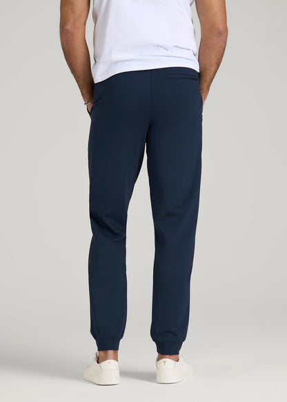 Flex Ponte Jogger for Tall Men in Navy