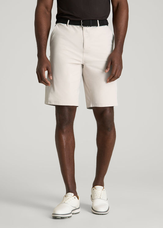 Traveler Chino Short 2.0 for Tall Men in Drywall Tan