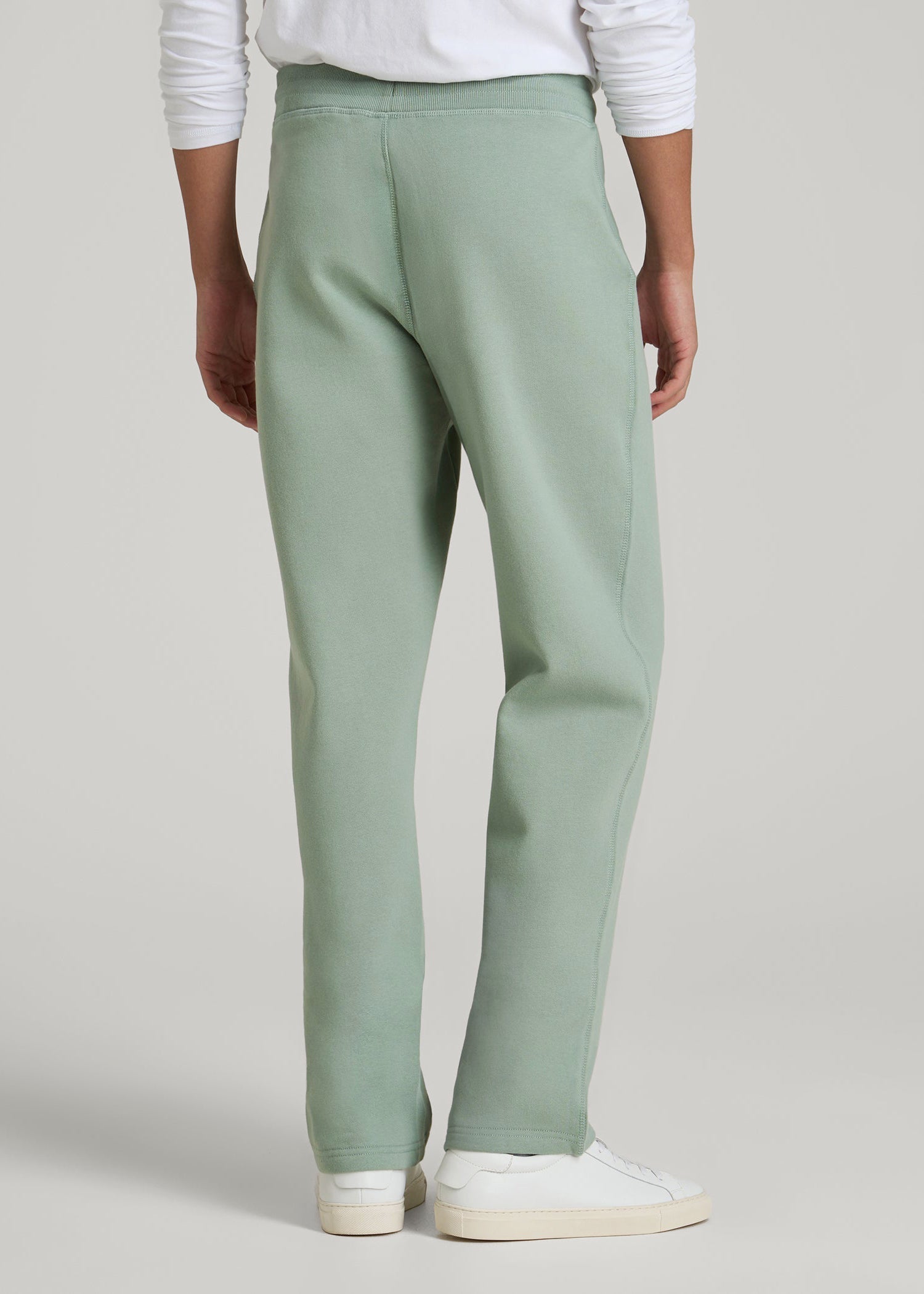 Wearever 2.0 Fleece Straight Leg Sweatpants for Tall Men in Seagrass