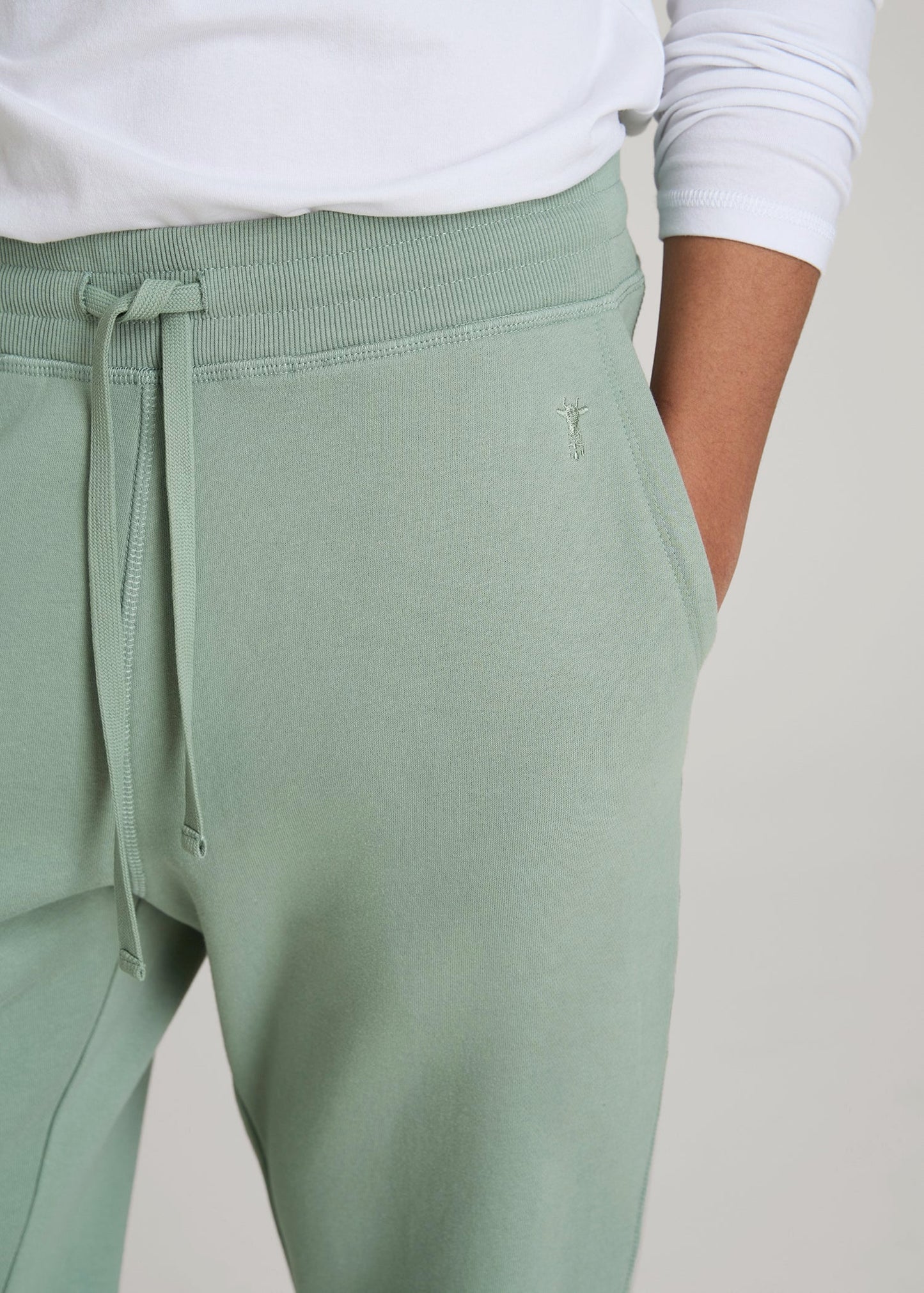 Wearever 2.0 Fleece Straight Leg Sweatpants for Tall Men in Seagrass
