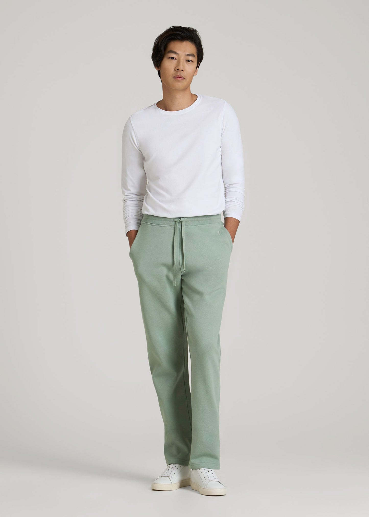 Wearever 2.0 Fleece Straight Leg Sweatpants for Tall Men in Seagrass