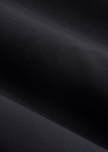Pull On Fleece Lined Trouser Pants for Tall Women in Black