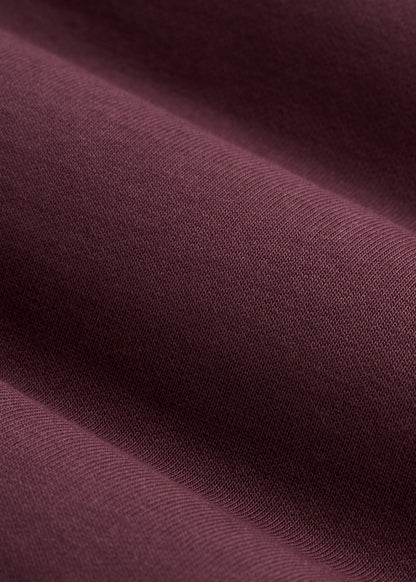 Garment Dyed Hoodie for Tall Women in Tawny Port