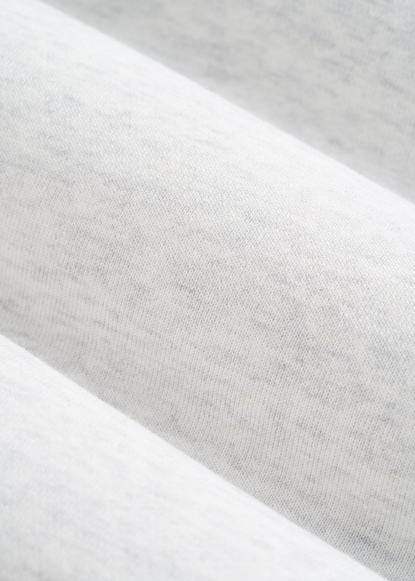 Wearever Fleece Open-Bottom Sweatpants for Tall Women in Heather Cloud White