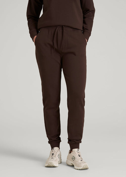 Wearever 2.0 French Terry Joggers for Tall Women in Espresso