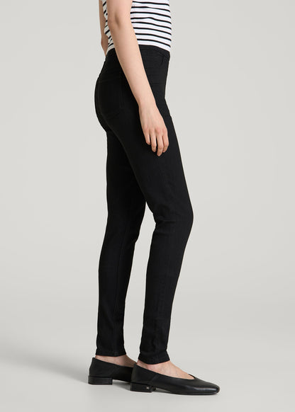 Women's Jeggings for Tall Women in Optimum Black
