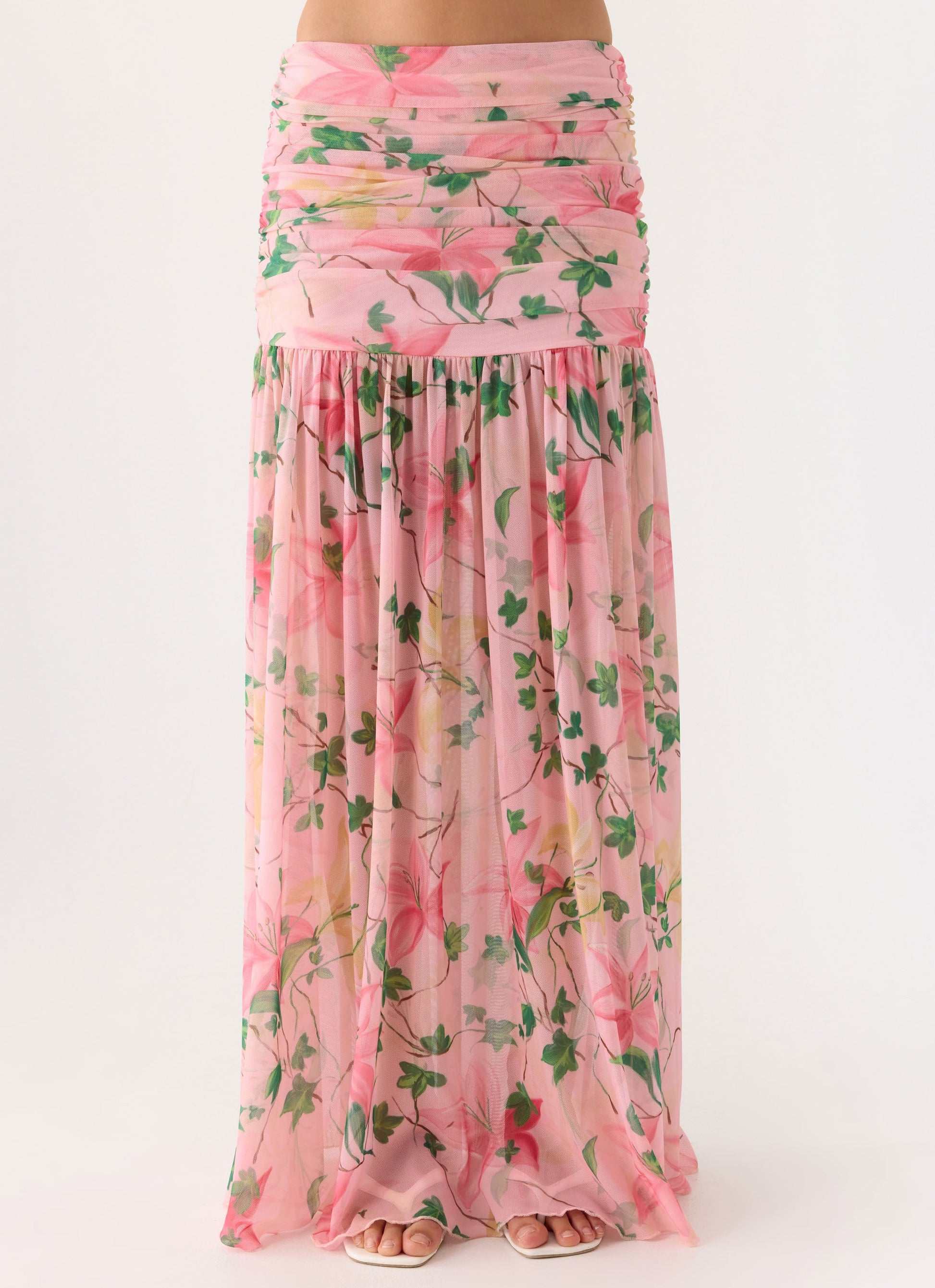 Cantrall Maxi Skirt - Blooming Spring