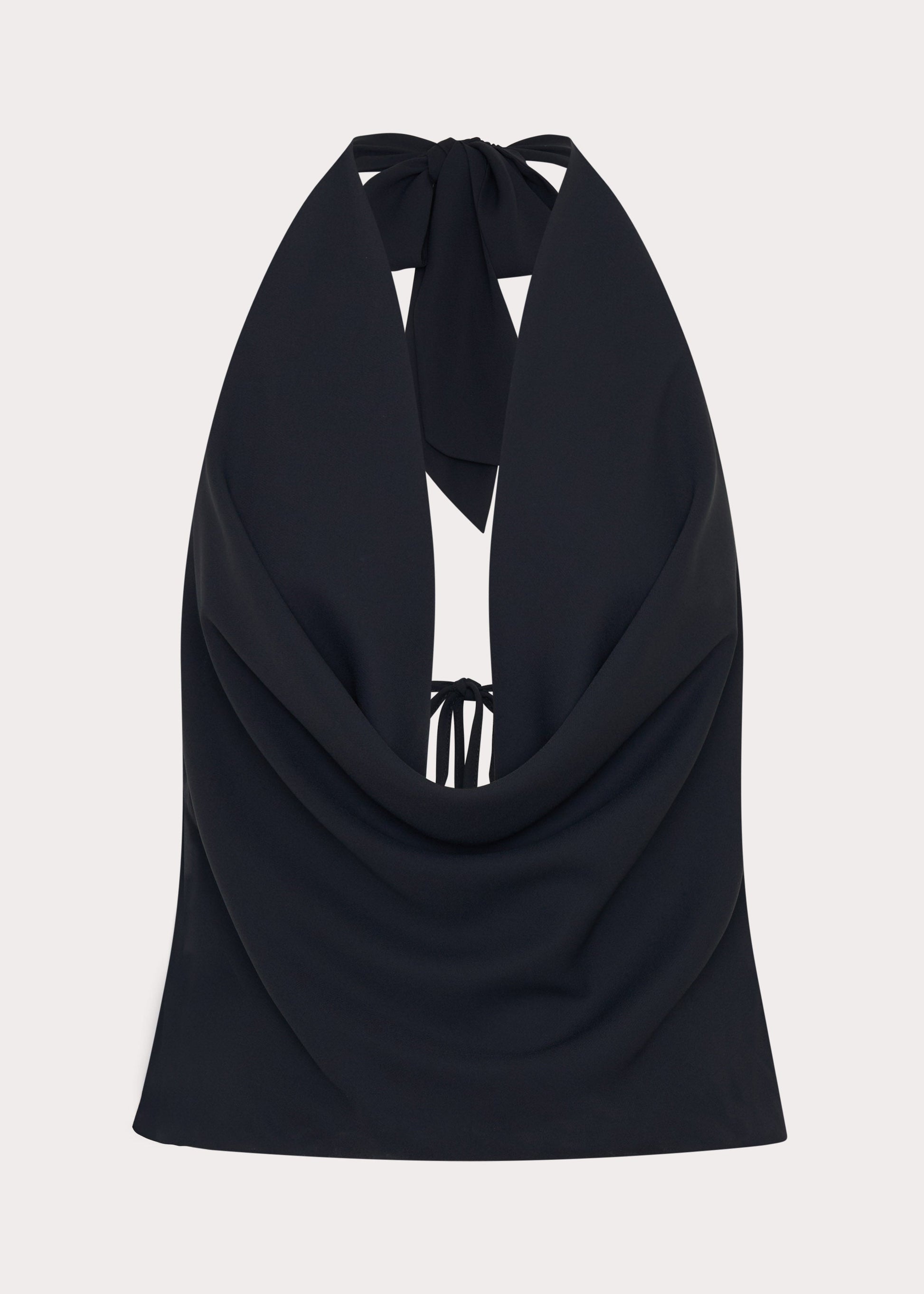 Charli Cowl Top - Black