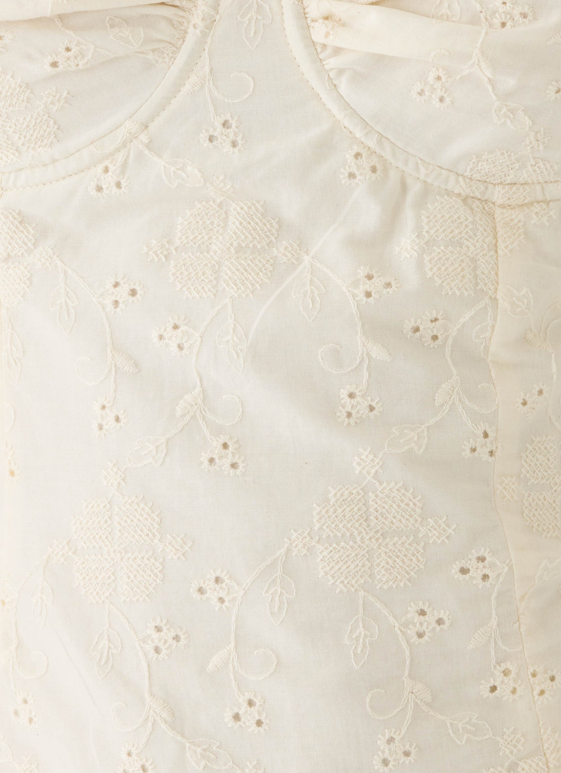 Cheryl Bustier Halter Top - Ivory