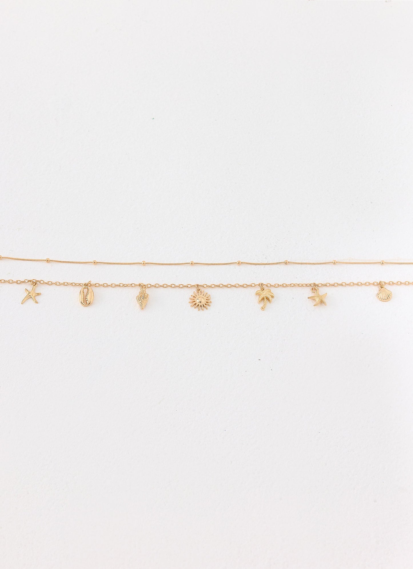 Ciao Charm Belly Chain - Gold