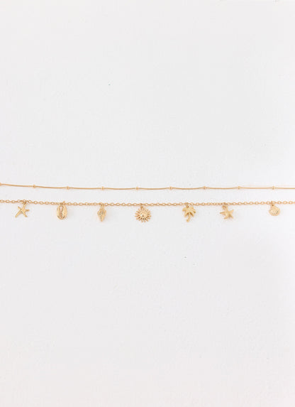 Ciao Charm Belly Chain - Gold