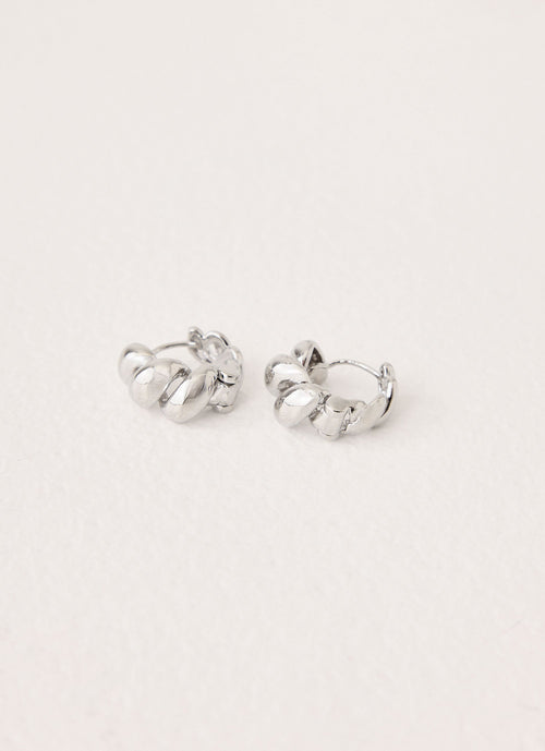 Cool Girl Earrings - Silver