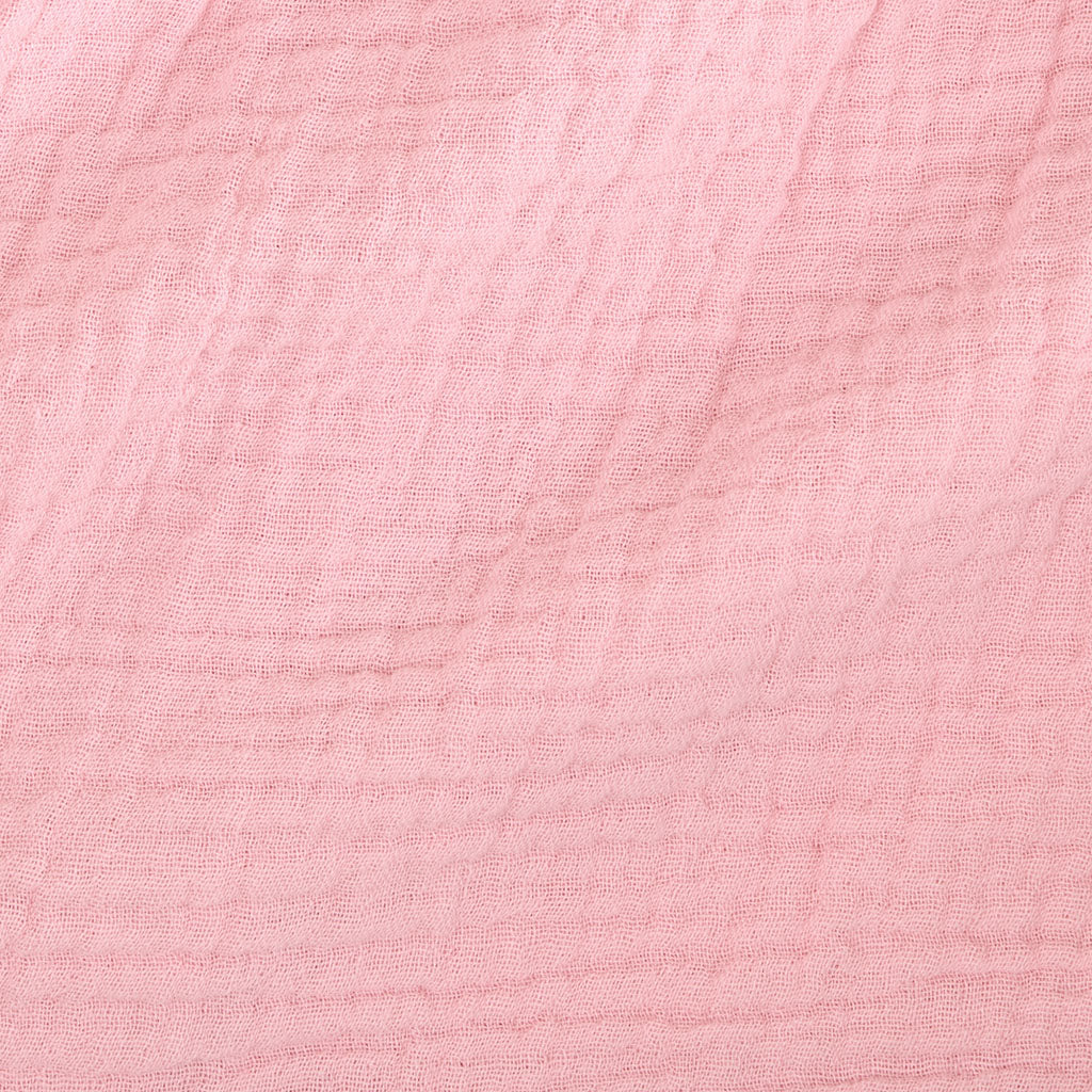 Happy Pink Cotton Crinkle Ruffled Romper