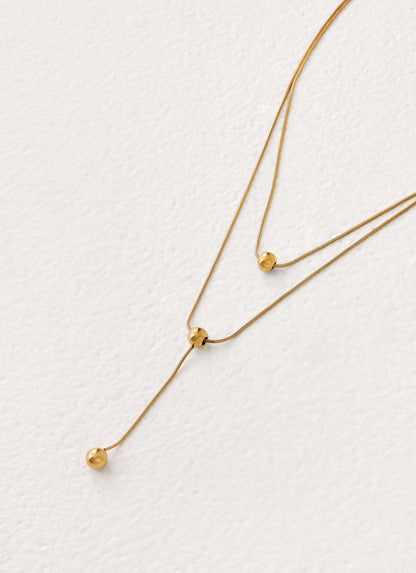 Dainty Girl Necklace - Gold