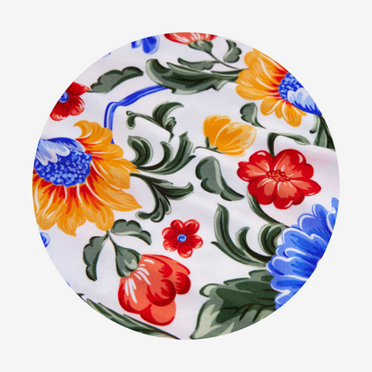 Fiore Italiani Footie Ruffled Zippered One Piece
