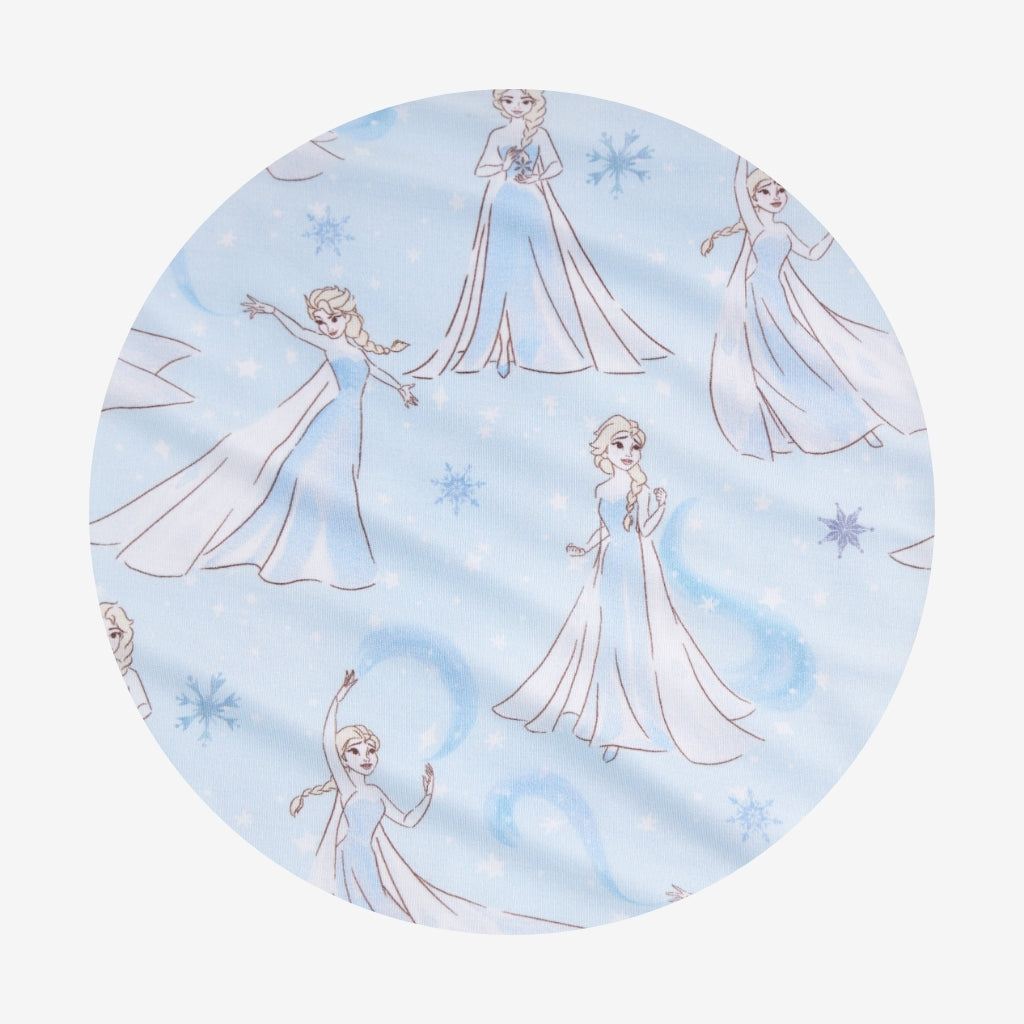 Disney Let It Go Bow Strap Top Ruffled Short Set