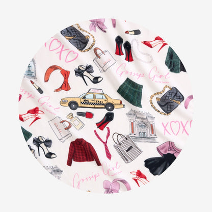 Gossip Girl & Gossip Girl City Ruffled Luxe Patoo® Blanket