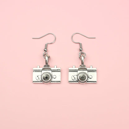 Vintage Camera Earrings