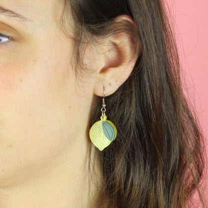 When Life Gives You Lemons Earrings