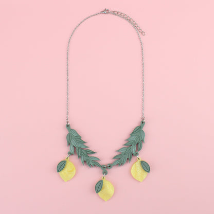 When Life Gives You Lemons Necklace