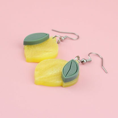 When Life Gives You Lemons Earrings