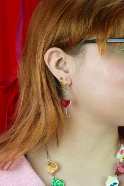 Wine & Cheese Night Earrings