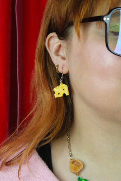 Wine & Cheese Night Earrings
