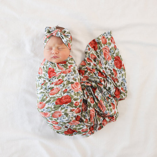 Alma Swaddle Headband Set