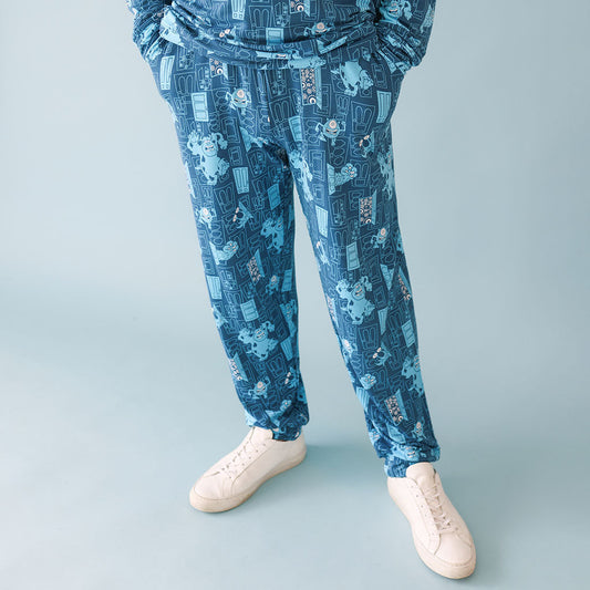 Disney Monster Glow Men's French Terry Joggers