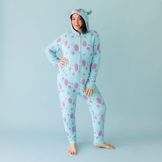 Disney Monsters, Inc. Sulley Unisex Adult Cuddle Jumpsuit