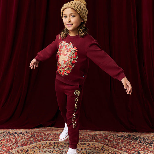 Gryffindor Varsity League Fleece Sweatshirt Jogger Set