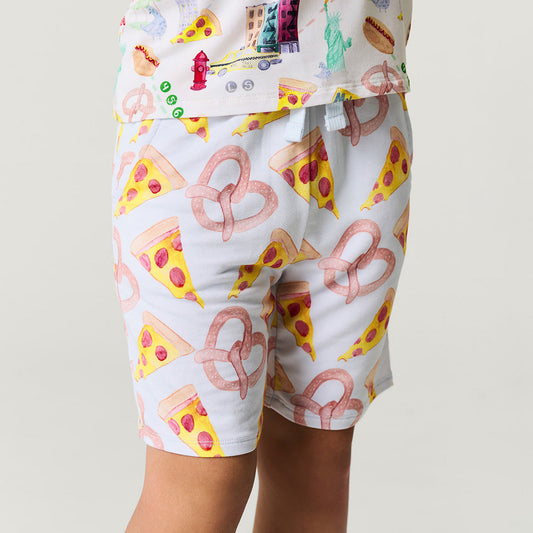 Pretzels & Pizza French Terry Shorts