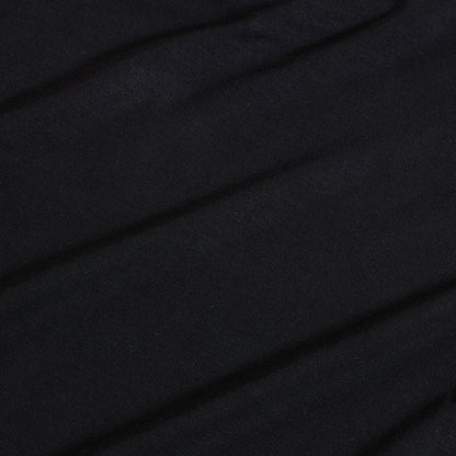 Black Footie Zippered One Piece