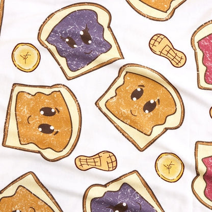 Peanut Butter Jelly Time Ruffled Twirl Dress