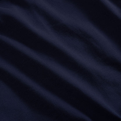 Varsity Navy Men's French Terry Varsity Polo Shirt