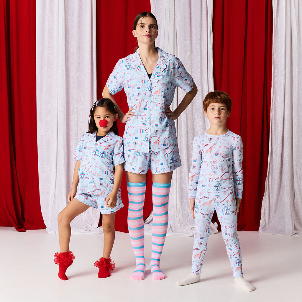 Cirque Royal Women's Twill Pajama Short Set