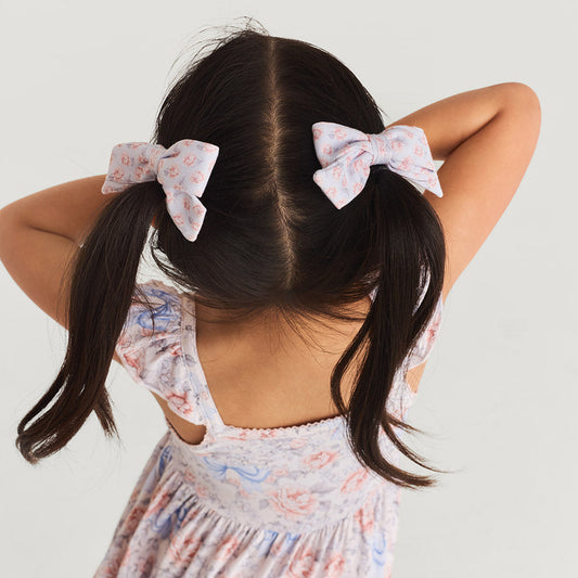 Agatha Ditsy Mini Bow Hair Clips
