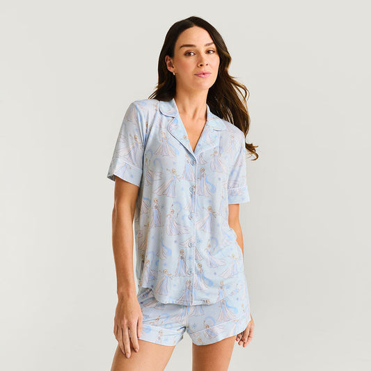 Disney Let It Go Women's Luxe Pajama Short Set