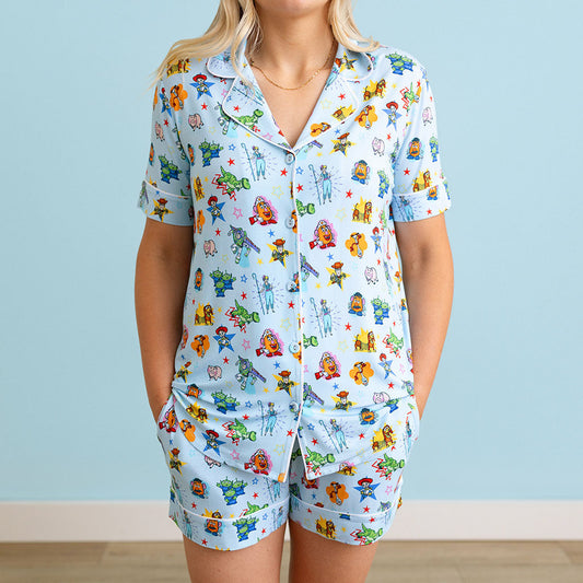 Disney Toy Story Time Women's Luxe Pajama Short Set